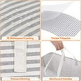 thumbnail image 2 of Lifewit 3 Pack Laundry Hamper Large Collapsible Laundry Baskets, Freestanding Waterproof Grey 72 L, 2 of 5