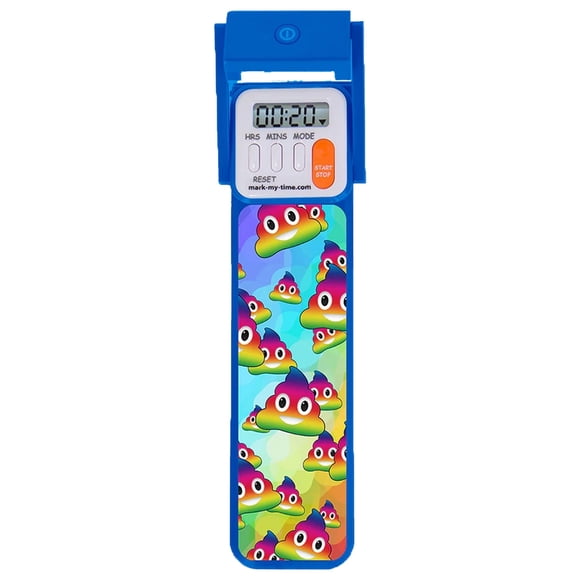 Marcador digital y lámpara LED para libros Mark-My-Time 3D Rainbow