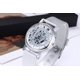 thumbnail image 5 of Reloj de cuarzo analógico con esfera no mecánica transparente con engranaje hueco, correa de malla de acero inoxidable, reloj de pulsera informal clásico para hombres y mujeres, 5 of 5
