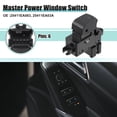 thumbnail image 2 of Unique Bargains Front Left Driver Side Master Power Window Switch for Nissan Frontier VQ40DE 2005-2017 25411EA003 Black, 2 of 7