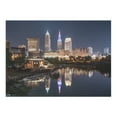 thumbnail image 2 of Cleveland, Ohio, Cleveland Skyline at Night with Terminal Tower, Photography A-92984 (1000 Piece Puzzle, Size 19x27, Challenging Jigsaw Puzzle for Adults and Family, Made in USA), 2 of 4