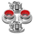 thumbnail image 3 of 4Pcs Barbell Lock Nuts Self-locking Nuts Barbell Security Nuts Universal Dumbbell Locking Nut, 3 of 9