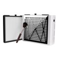 thumbnail image 1 of BRANTMAKER Colector de polvo de uñas con cepillo y 2 filtros reutilizables Ventilador de polvo al vacío de 60 W para uñas acrílicas (blanco), 1 of 3