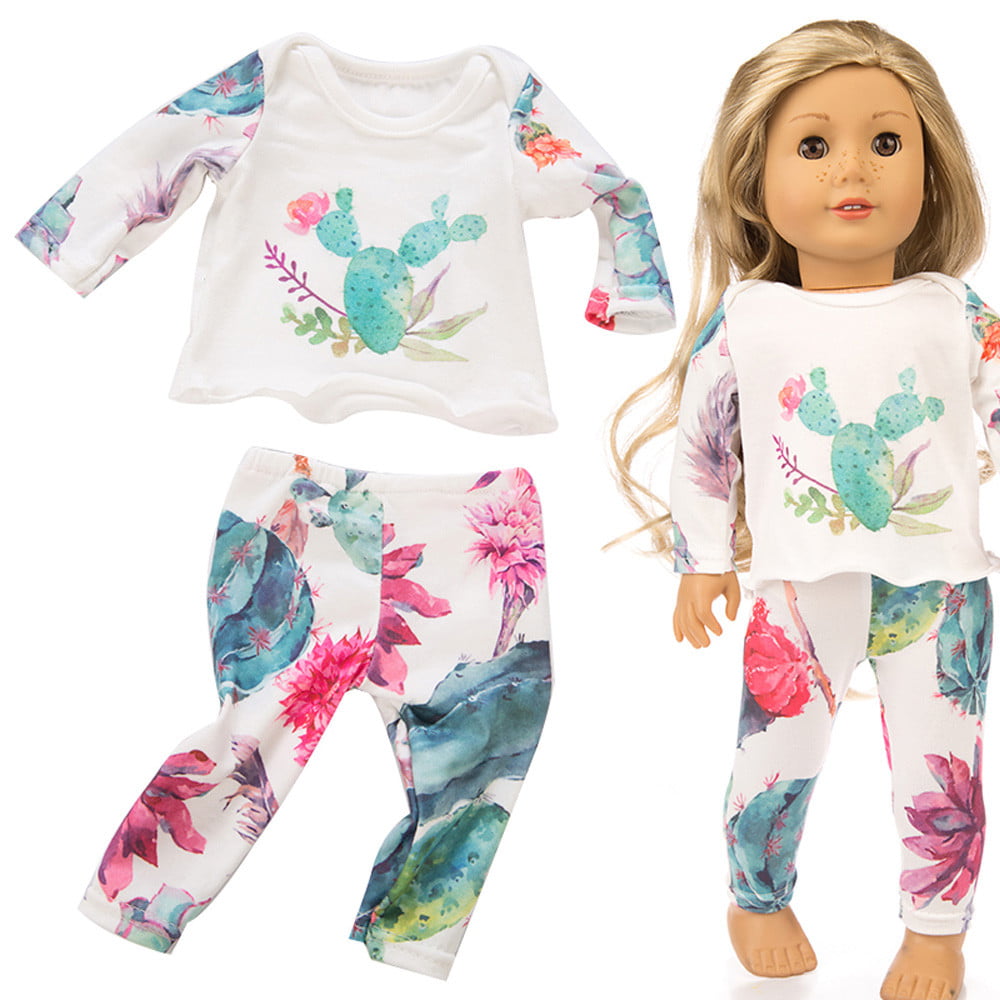 pour American Girl Dolls Pyjamas Doll Accessoires Princesse PoupéE VêTements Fit 18 Pouces VêTements Baby Birthday Festival Cadeau C Dinglong VêTements De VêTement De PoupéE