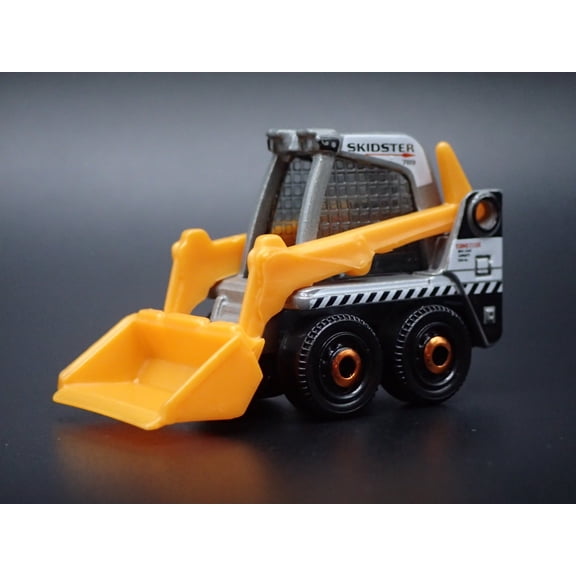 Open Box CONSTRUCTION SKIDSTER BOBCAT GRAY 1:64 MB SCALE COLLECTIBLE DIECAST MODEL CAR