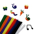 thumbnail image 4 of Hello Hobby  Fuzzy Sticks, 100-Pack，Rainbow, 4 of 4