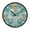 Featuring Ornate Floral Motifs, variant on Indoor 12' Voice-Activated Luminous Decoration Wall Clock With LED Night Light Featuring Ornate Floral Motifs