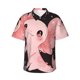 thumbnail image 1 of Fotbe Cute Axolotl Sakura Blossoms A Camisa Hawaiana para Hombre Unisex – Camisa Casual de Verano con Botones de Manga Corta de Algodón y Lino,X-Large, 1 of 7