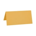 thumbnail image 1 of Unique Bargains Table Name Place Cards,50pack Favor Decor Foldable Blank Card, Gold Tone, 1 of 5