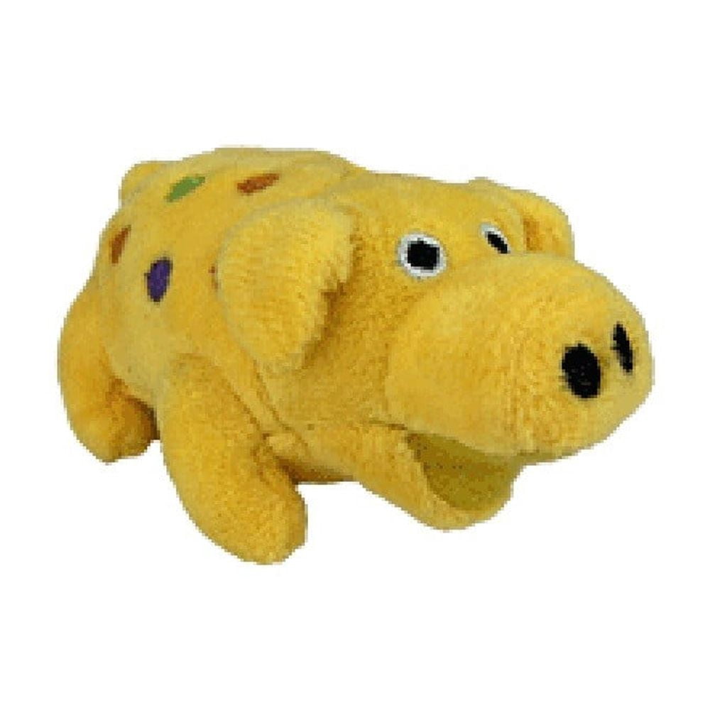 Adorable Large Dog Toys Big Oink Grunting Squeakers Polka Dot Soft Plush Pigs 9" (Blue)