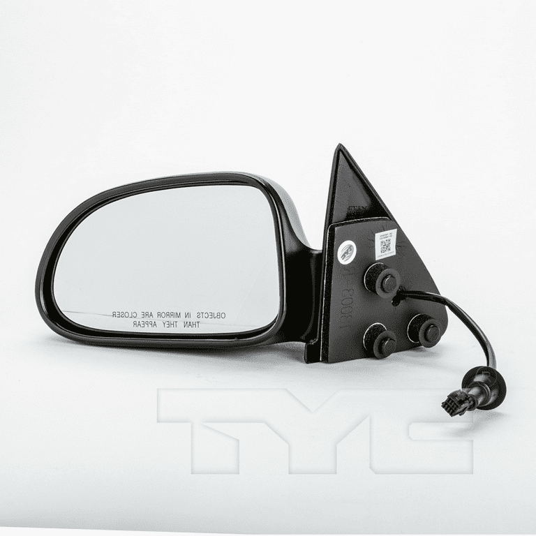 Replacement Power Door Mirror For Dodge Dakota 2001-2004 - Driver Side Textured Black, Non-Heated (Fits OEM 55077251AB) 2 thumbnail image