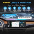 thumbnail image 4 of Single Din Car Stereo with Apple CarPlay & Android Auto, 6.36 Inch HD Touch CarPlay Screen, Backup Cam,Bluetooth, USB Type-C, SWC, EQ, FM Radio (with External Mic), 4 of 8