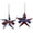 2PCS, variant on Patriotic Wooden Barn Star Wall Decor, Star Shap Hanging Country Rustic Metal Star for July 4th Decoration