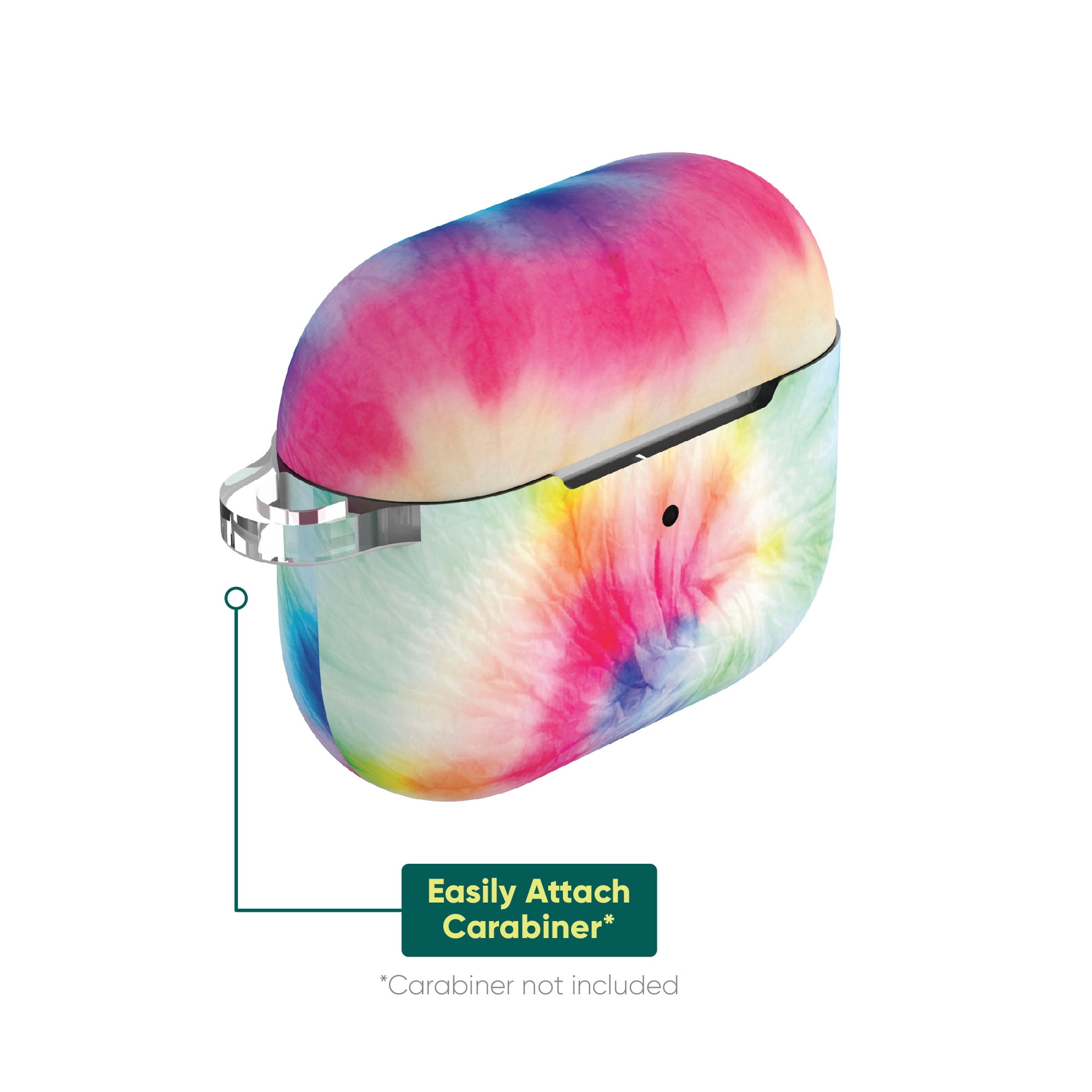 onn. Charging Case Cover for Apple AirPods (3rd generation) - Tie Dye