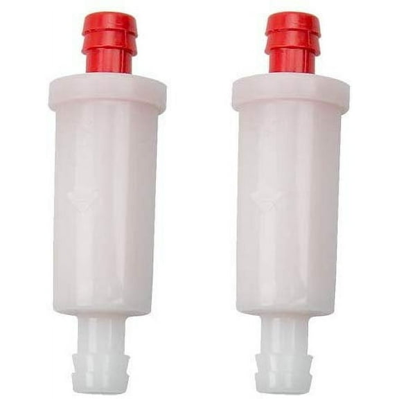 2-pack Polaris OEM Inline Fuel Filter, Fits All 1/4" Id Fuel Lines, Polaris P/n 2530009