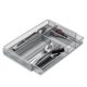 thumbnail image 3 of Honey-Can-Do KCH-02163 Organizador de cajones utilitarios expandible de 7 compartimentos de malla de acero plateado, 3 of 5