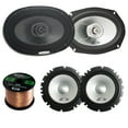 thumbnail image 2 of Alpine Type-E SXE1750S Car Audio 6.5-Inch Component 2-Way Speaker Set Of 2 Bundle + Alpine SXE-6925S 6x9 Inch 280 Watts 2-Way Coaxial Car Speaker Set Of Two - 1 Enrock 50 Feet 16 Gauge Speaker Wire, 2 of 3