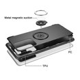 thumbnail image 4 of For Galaxy S20 Plus Case with Ring Holder Dual Layer Shockproof Protective Case Cover Built in Ring Stand 360 Degree Rotating for Samsung Galaxy S20 Plus 6.7 inch(Black), 4 of 7