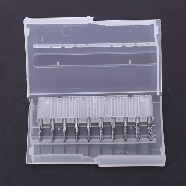 End Mill Milling Polished Surfaces Milling Cutter For Plastics Circuit Boards Hard Wood Carbon Fiber