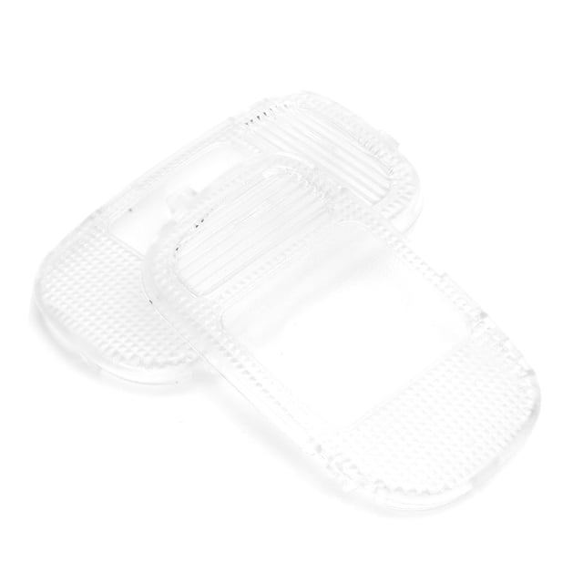 Lente de lámpara de domo, 2 piezas, cubierta de luz de domo AA con mapa de domo superior, rendimiento potente