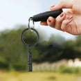 thumbnail image 3 of Unatoiry 2piece Love Keychain Set In Durable Stainless Steel 鈥?Personalized Key Rings For Couples Key Chain Black, 3 of 6