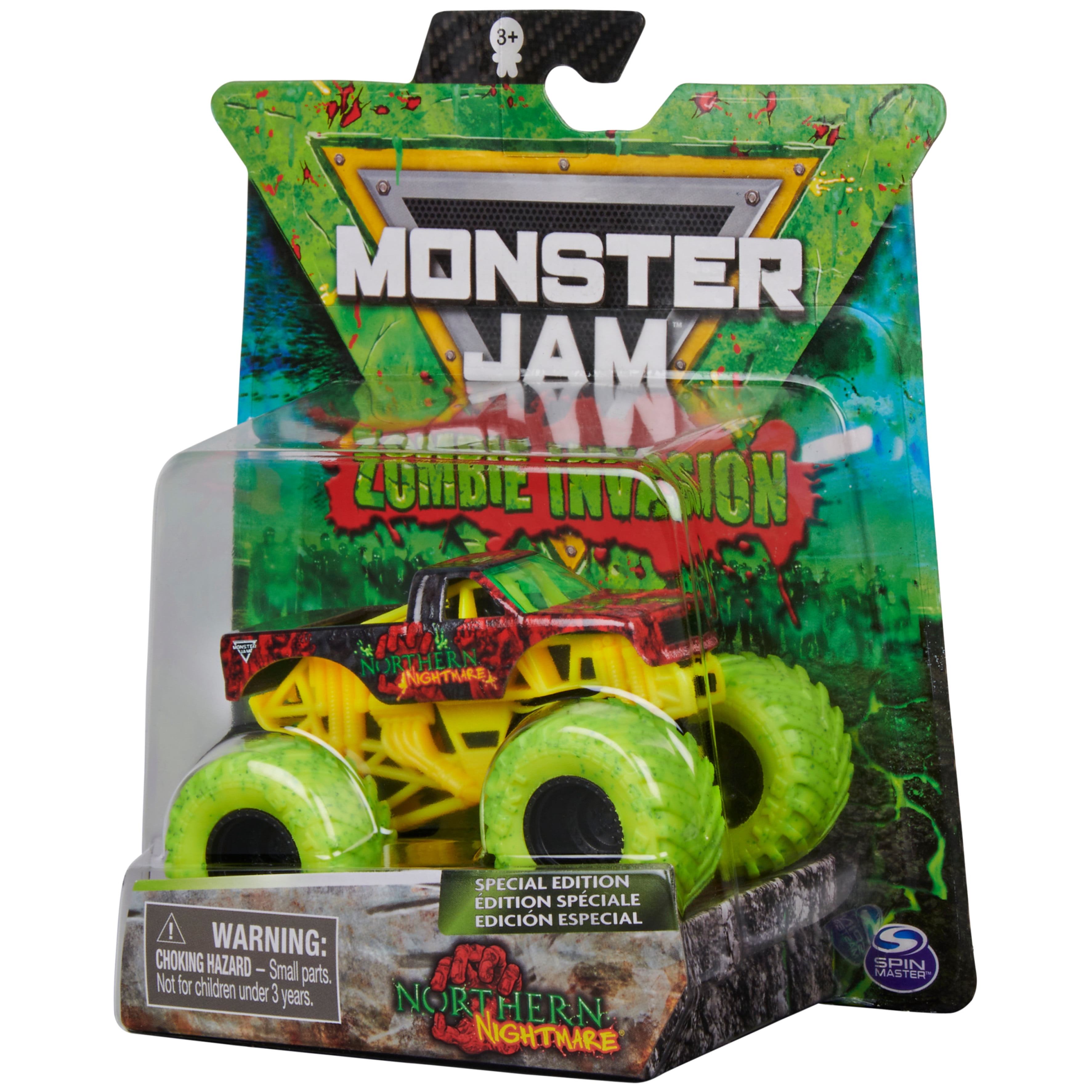 Monster Jam Gears and Galaxies Die-Cast Monster Truck, 1:64 Scale (Styles May Vary)