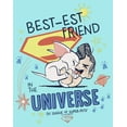thumbnail image 2 of Junior's DC League of Super-Pets Cartoon Best-est Friend in the Universe  Racerback Tank Top Cancun X Large, 2 of 4