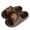 Coffee, variant on Qicasul Women's slipper Cute And Capybara EVA Thong Sandals Casual Home Soft Soled Slippers Black US Size:5