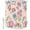 Pink, variant on Retro Floral Small Stall Shower Curtain, Waterproof Shower Curtains for Bathroom, Farmhouse Botanical Leaves Flowers Washable Fabric Cloth Bath Curtain for Bathtub Decoration with Hooks 36x72 Inches