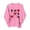 Pink, variant on Valentines Day Crewneck Sweatshirts Women Long Sleeve Heart Pullover Shirts Crewneck Casual Fashion Outfits, S Orange