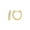 10K Yellow Gold, variant on FINE JEWELRY Sterling Silver Round Diamond Hoop Earrings (1/6 cttw, I2-I3 Clarity, I-J Color)
