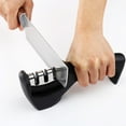 thumbnail image 5 of Knife Sharpener 3 Stage Professional System Polish Sharpening Kitchen Tool NEW, 5 of 11