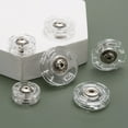 thumbnail image 4 of BUYISI Blend Seamlessly Invisible Exquisite Buckles Pairs Sewing Snap Buttons 24L=15.0Mm, 4 of 5