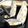thumbnail image 3 of Fotbe Funny Chicken Pattern Automotive Seat Covers for Cars Trucks and SUVs – Car Seat Covers for Front Seats,Protective Seat Covers,Vehicle Seat Covers, Set of 2, 3 of 9