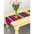 thumbnail image 4 of Del Mex (TM) Mexican Serape Blanket Table Runner- Set of 6, 4 of 4