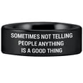 thumbnail image 6 of Tungsten Enigma Ring, 6 of 10