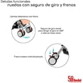 thumbnail image 2 of Carriola de bastón Baby Buggy AEROSTAR Azul gris, 2 of 2