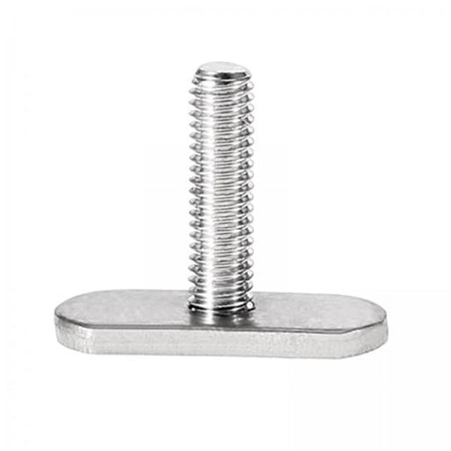 2X Kayak Rail/pista tornillo y tuerca deslizante T tuerca rosca cabeza de martillo herramienta M5 5mm 2 piezas