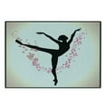 thumbnail image 3 of Ballet Cutting Board, Silhouette of a Woman Ballet Dancer on Stage with Soft Paintbrush Marks, Decorative Tempered Glass Cutting and Serving Board, in 3 Sizes, by Ambesonne, 3 of 5