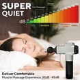 thumbnail image 5 of 30 Speed Deep Tissue Massage Gun with 4 Turkish CottonTowels - Percussion Massager Portable, 5 of 9