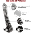 thumbnail image 4 of Inner Door Panel Handle for B-MW 3 Series ,Door Pull Outer Trim Cover Replacement for B-MW E90 E91 323 325 328 330 335 (Outer Cover-Right), 4 of 5