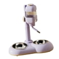 thumbnail image 1 of Dispensador de agua para mascotas, cuenco para perros, comedero multifuncional para mascotas, bebedero automático para conejos, hámsteres y gatitos. violeta, 1 of 9