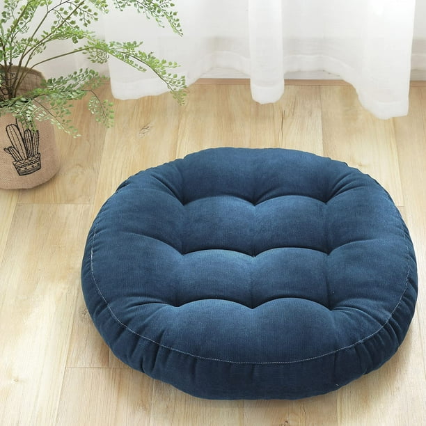 Floor Pillow Cushions Meditation Pillow Soft Thicken Corduroy