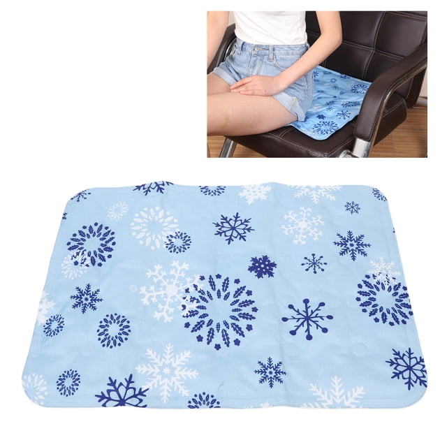 Almohadilla De Hielo Para Silla, Cojín De Asiento Refrescante, Fácil Limpieza, Compresa Fría, , Segura Para Refrigerador, Superficies Impermeables, Agradable Para La Piel