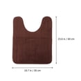 thumbnail image 2 of Homoyoyo Warmer Toilet Seat De Suave Y Elástico Para Asientos De Inodoro, 2 of 8