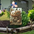 thumbnail image 6 of Halloween Giant Pumpkin King Garden Flag 12x18 inch Double Sided Outside Yard Decorations for Home Outdoor, 6 of 6