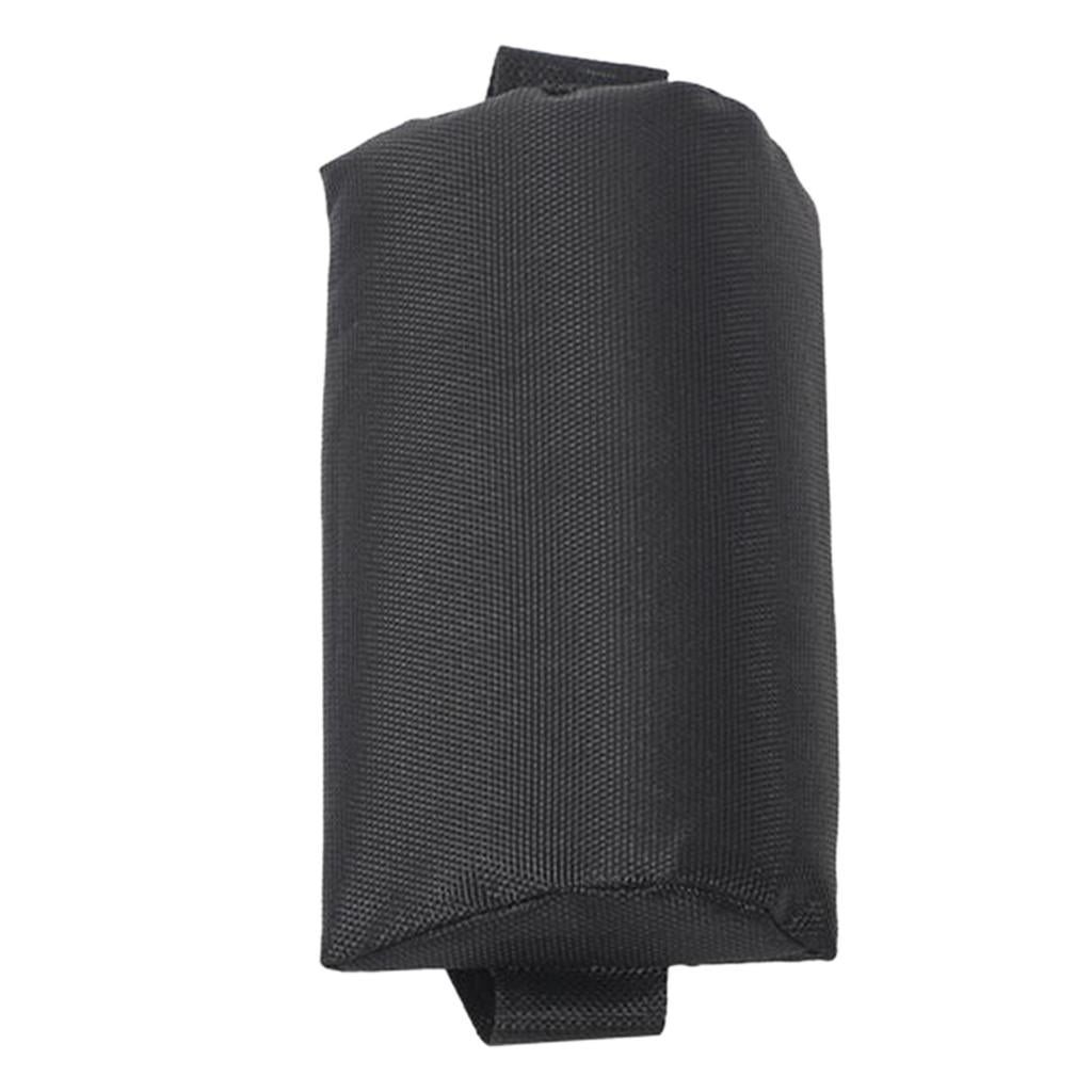 Black Removable Padded Headrest Pillow Head Cushion for Lounge Chair