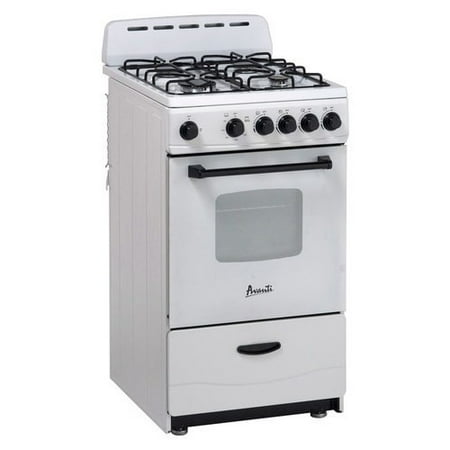 Avanti 20 Free Standing Gas Range - White (Best Home Gas Range)