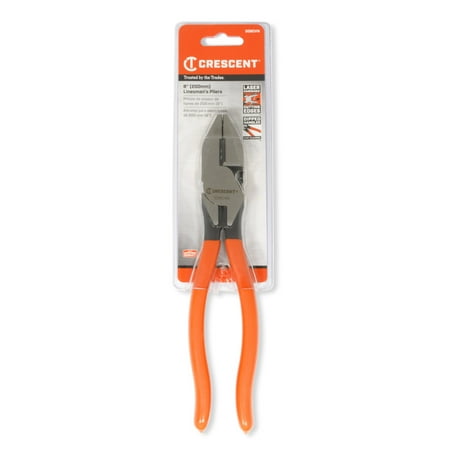 

Crescent 507CVN/507CV Bevel Cut New England Nose Side Cutting Linesman Plier 5/8 in Straight Jaw