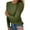 Army Green, variant on asdoklhq Womens Tops Long Sleeve Fall Clearance Women Casual Solid Round-Neck Lace Hollow Out Long Sleeve Pullover Slimming Blouse T-Shirt Tops Army Green XXXXXL
